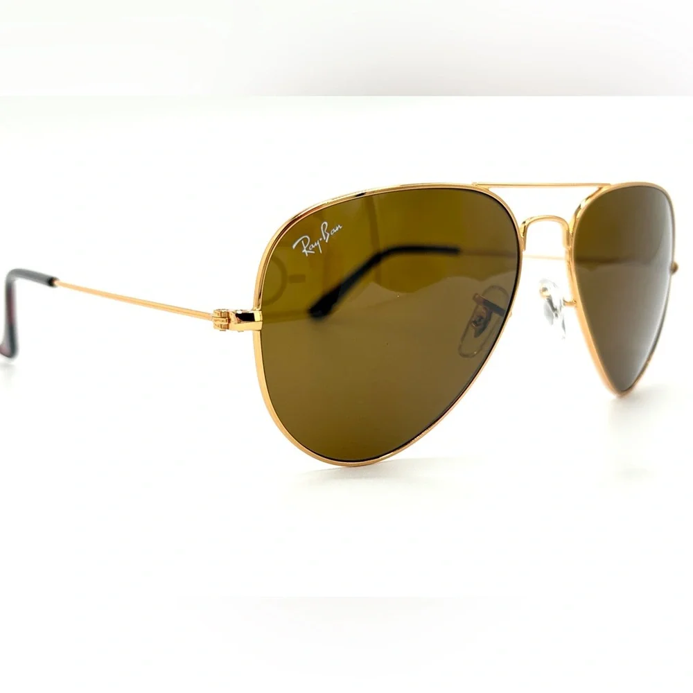 🕶️ Ray-Ban RB3025 001/57 Aviator Sunglasses – Arista Gold / Brown Polarized 58mm